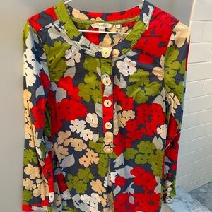 Boden Cotton Tunic Length Top